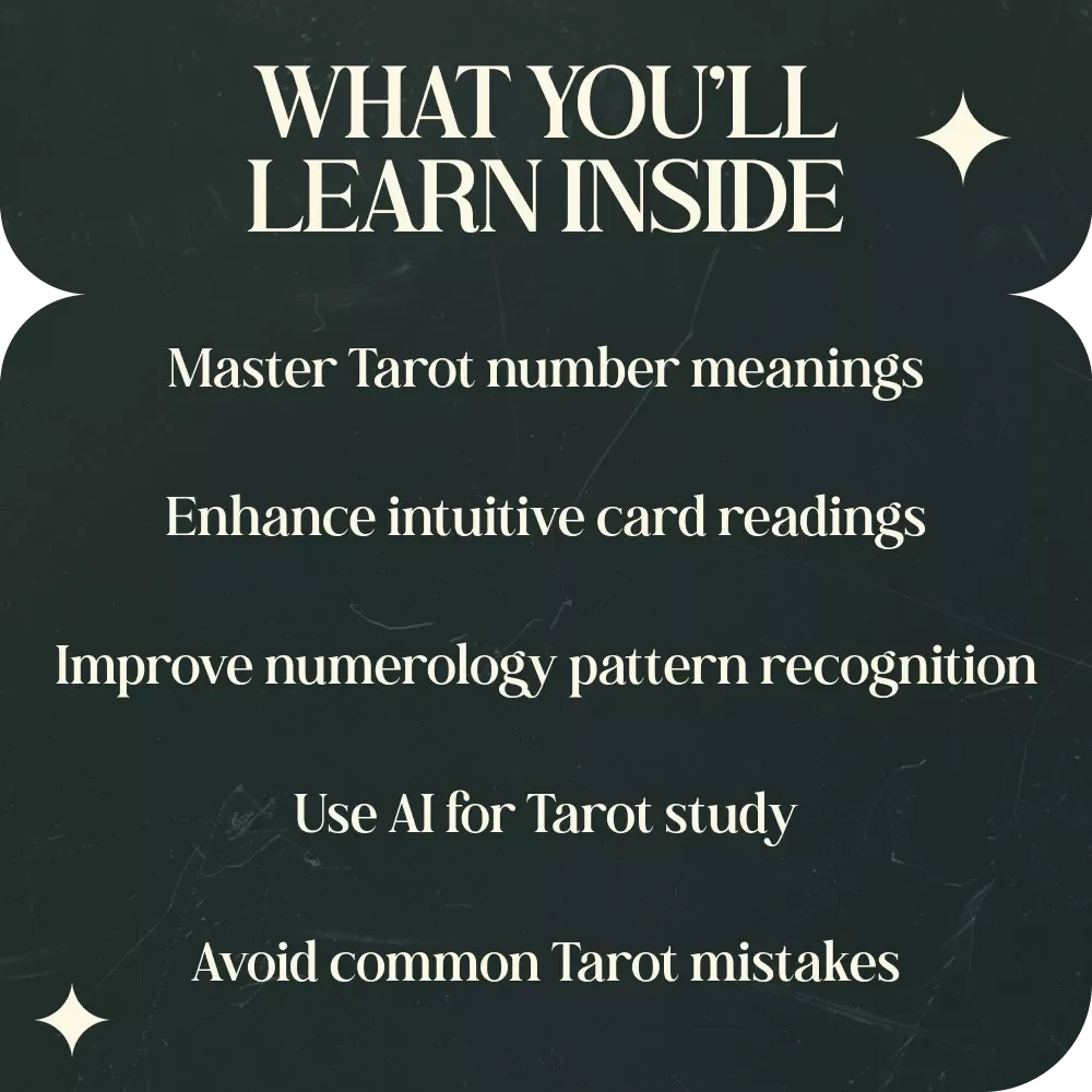 Tarot Numerology for Beginners: Unlock the Hidden Meanings of Numbers in Tarot Cards