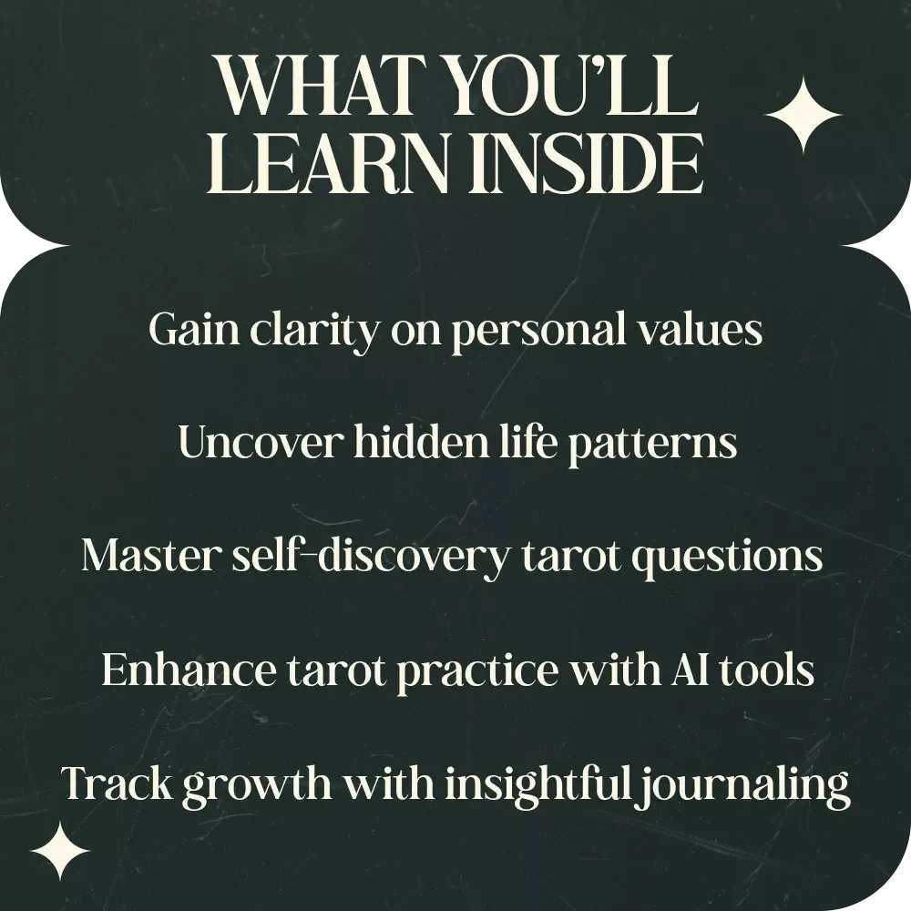 Insights About Who You Are Through Tarot: A Self-Discovery Guide for Personal Growth and Clarity