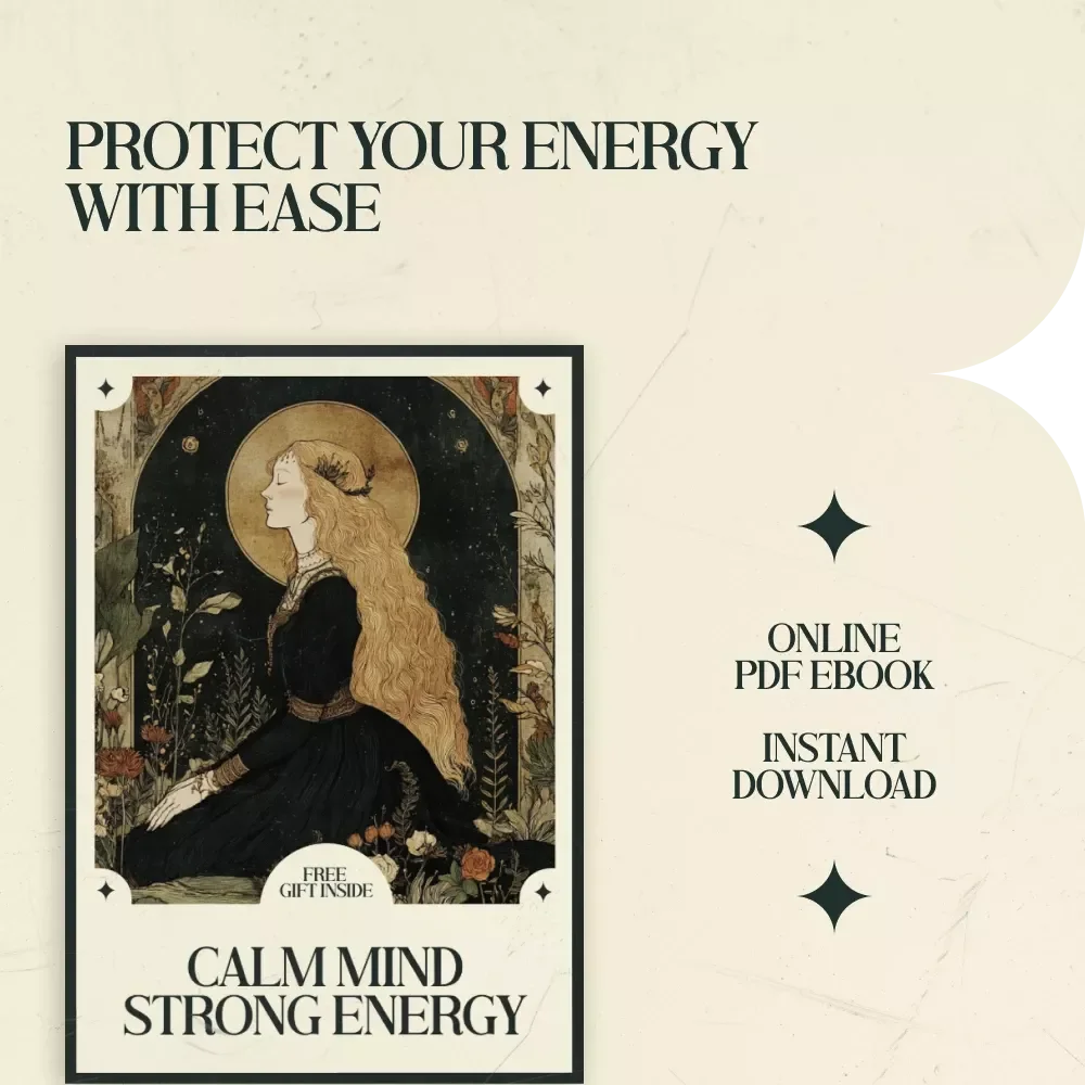 Calm Mind Strong Energy: Energy Protection Routine for Beginners eBook, Daily Shielding, Grounding & Boundary Guide