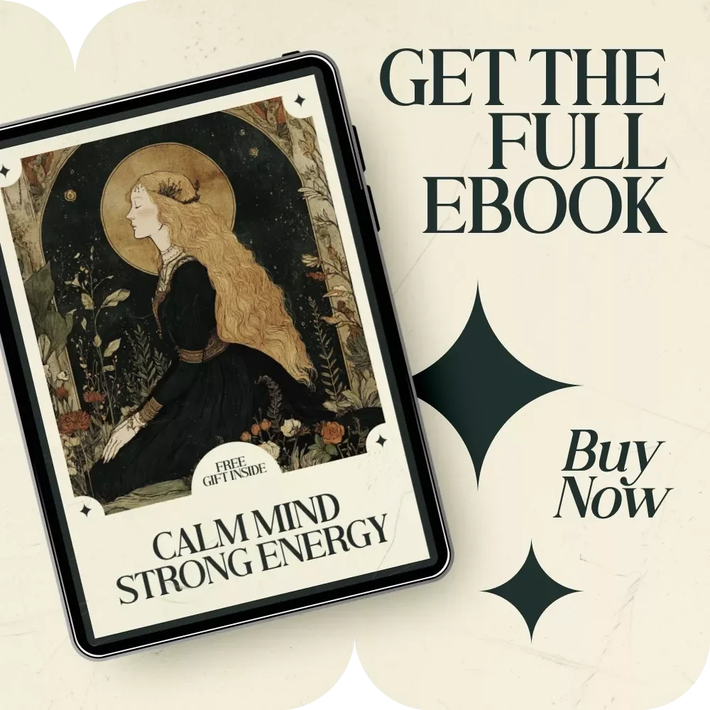 Calm Mind Strong Energy: Energy Protection Routine for Beginners eBook, Daily Shielding, Grounding & Boundary Guide
