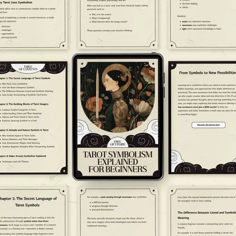 Tarot Symbolism Explained for Beginners: Unlock the Hidden Meanings Behind Tarot Imagery | eBook Guide