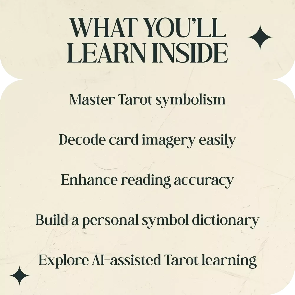 Tarot Symbolism Explained for Beginners: Unlock the Hidden Meanings Behind Tarot Imagery | eBook Guide