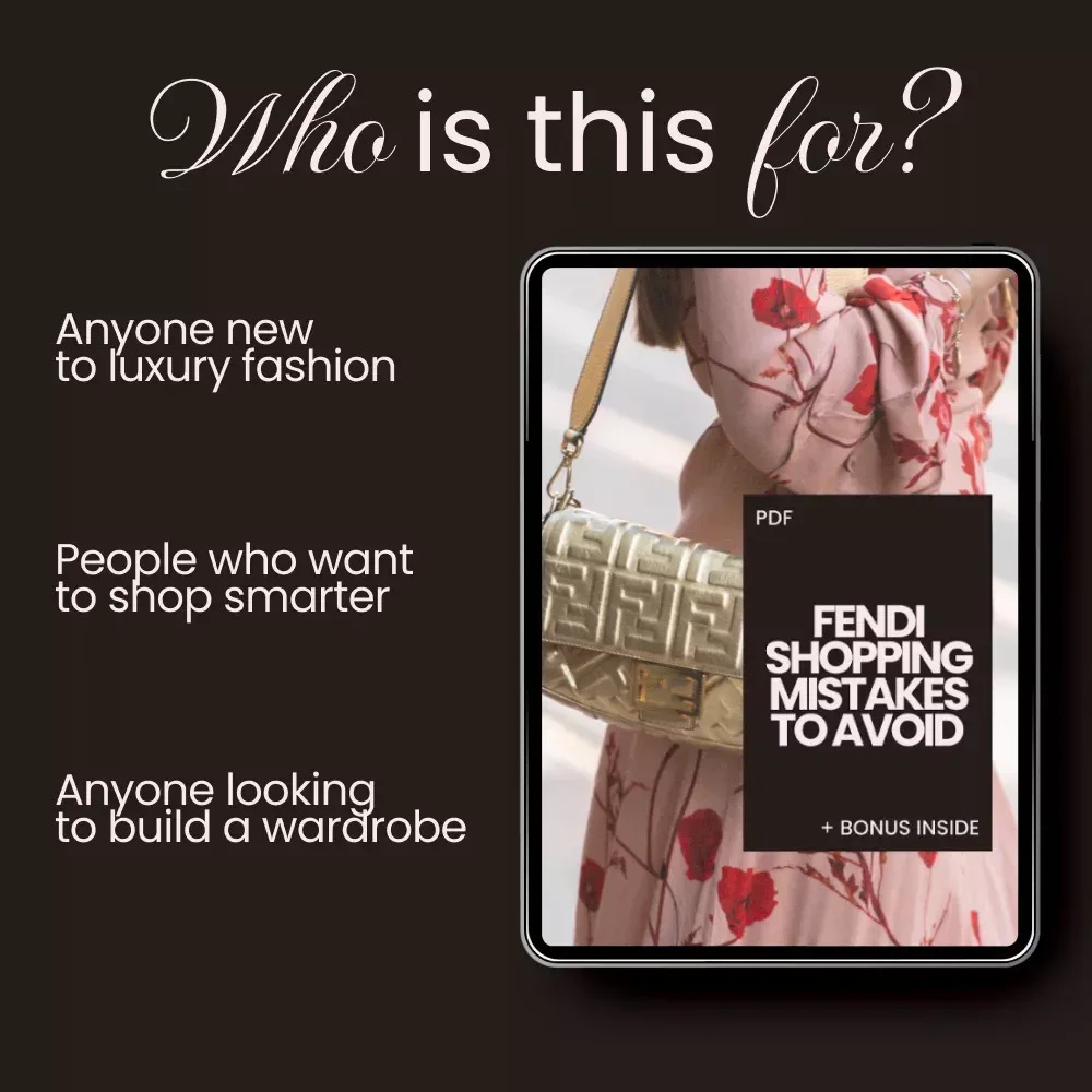 Fendi Shopping Mistakes to Avoid – Expert Guide to Smarter Luxury Buys