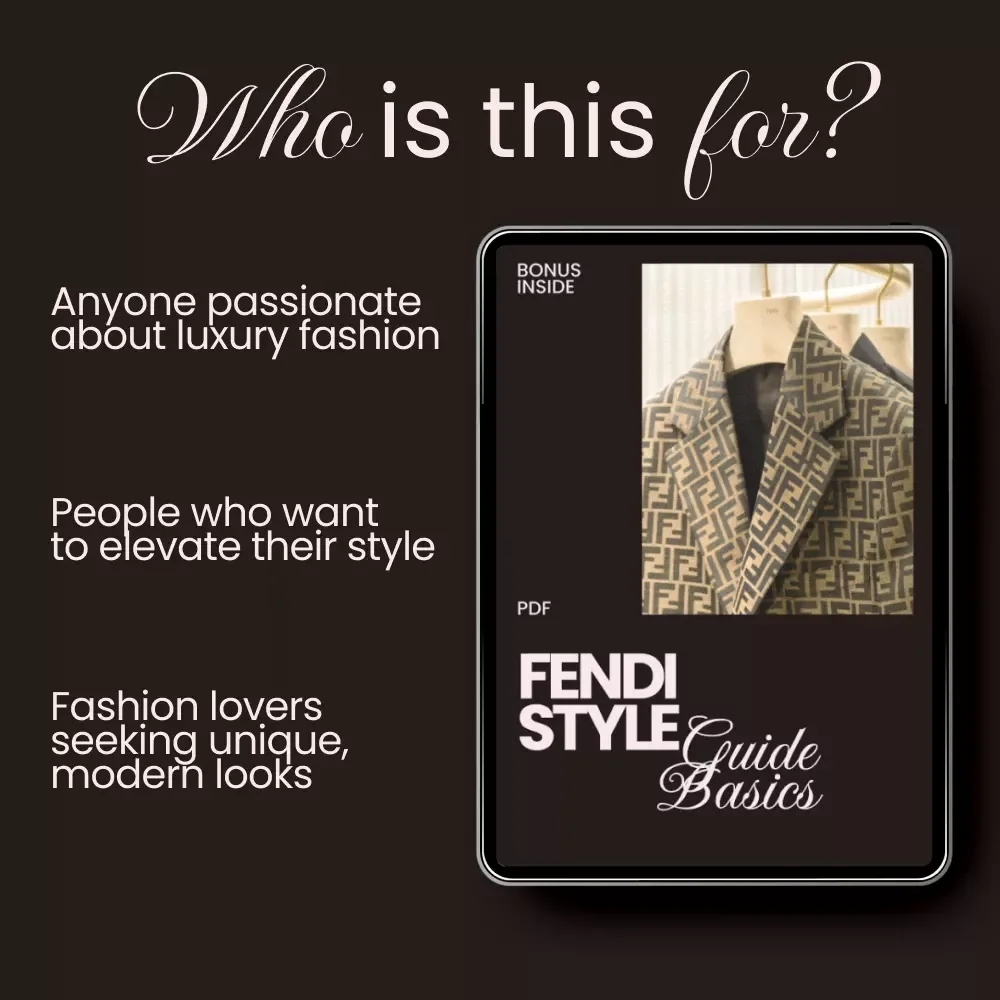 Fendi Style Guide Basics: Build Your Perfect Wardrobe with Confidence