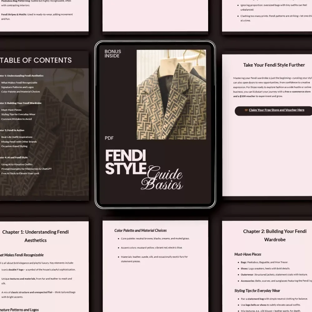 Fendi Style Guide Basics: Build Your Perfect Wardrobe with Confidence