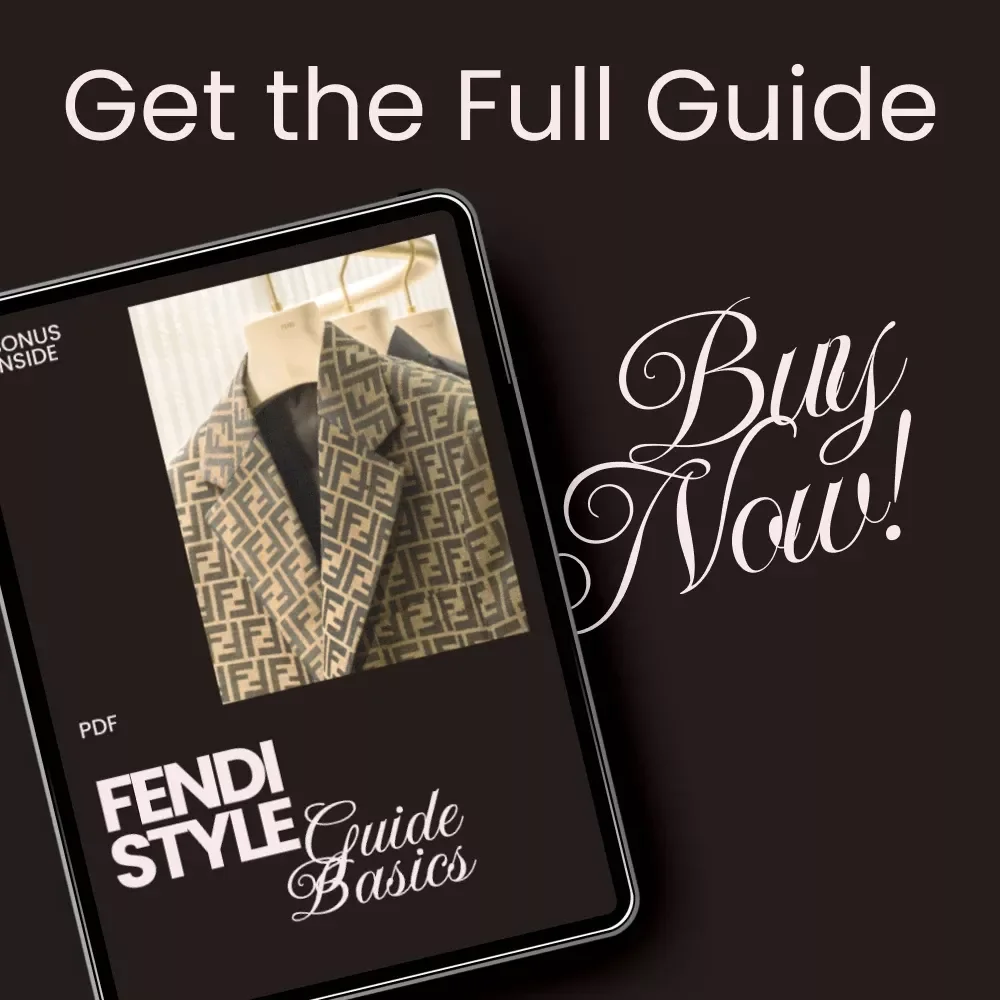 Fendi Style Guide Basics: Build Your Perfect Wardrobe with Confidence