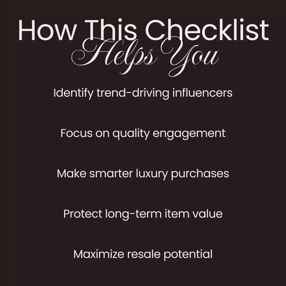 Influence Watch Checklist for Hermès Buyers: Your Guide to Influencer Trends and Smart Purchases