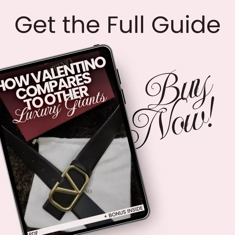 How Valentino Compares to Other Luxury Giants – The Ultimate Guide on how valentino compares to other luxury Brands, Chanel, Dior, Gucci & More | Fashion Brand Comparison eBook