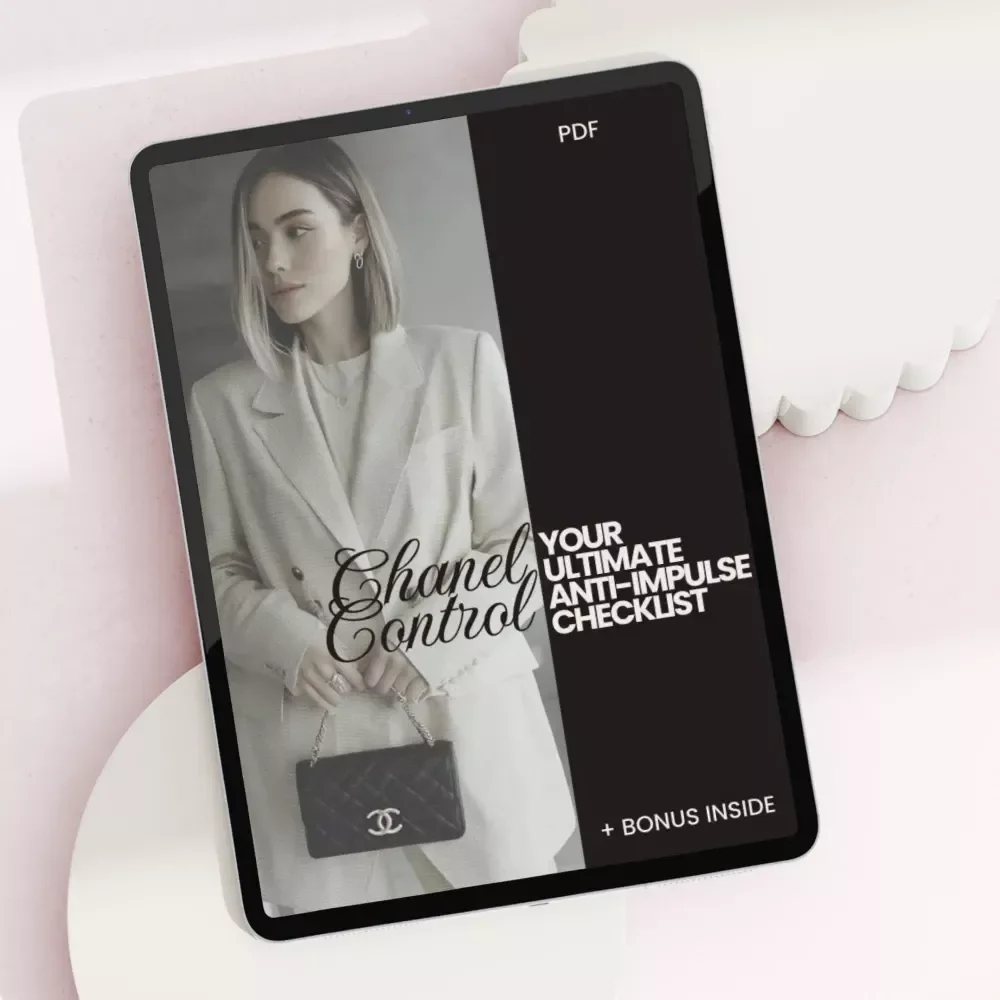 Chanel Control: Your Ultimate Anti-Impulse Checklist – Printable Guide on How to Avoid Chanel Impulse Buying & Master Luxury Spending Habits