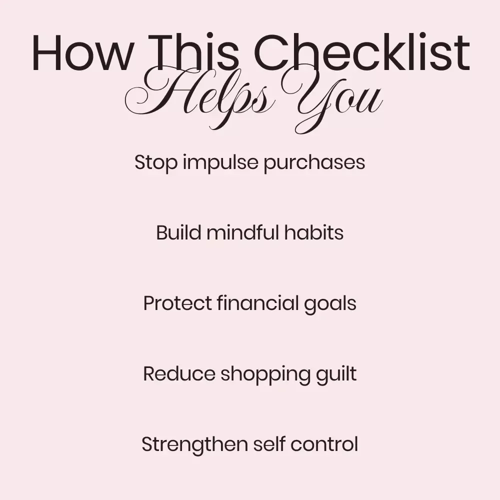 Chanel Control: Your Ultimate Anti-Impulse Checklist – Printable Guide on How to Avoid Chanel Impulse Buying & Master Luxury Spending Habits