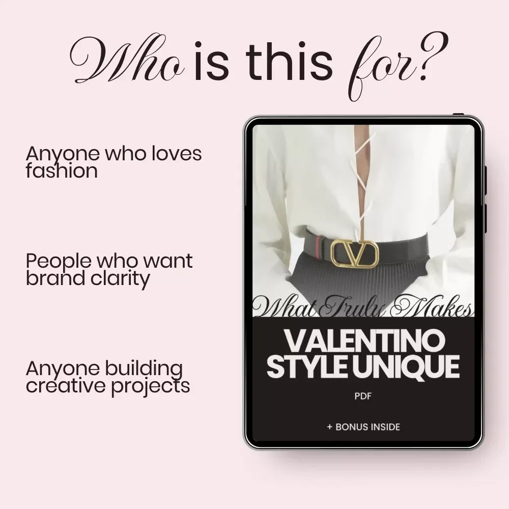 What Truly Makes Valentino Style Unique – Luxury Brand Analysis eBook Guide on what makes valentino style unique, Valentino vs Chanel vs Dior Comparison, Fashion Strategy Digital Download