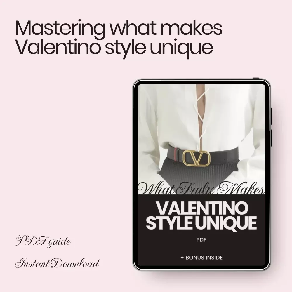 What Truly Makes Valentino Style Unique – Luxury Brand Analysis eBook Guide on what makes valentino style unique, Valentino vs Chanel vs Dior Comparison, Fashion Strategy Digital Download
