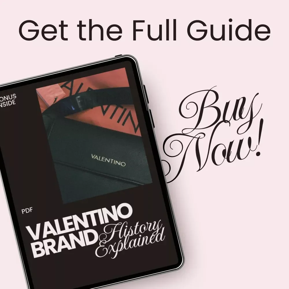 Valentino Brand History Explained – Luxury Fashion House Story, Valentino Garavani Biography, Couture Evolution & Business Lessons eBook Digital Download