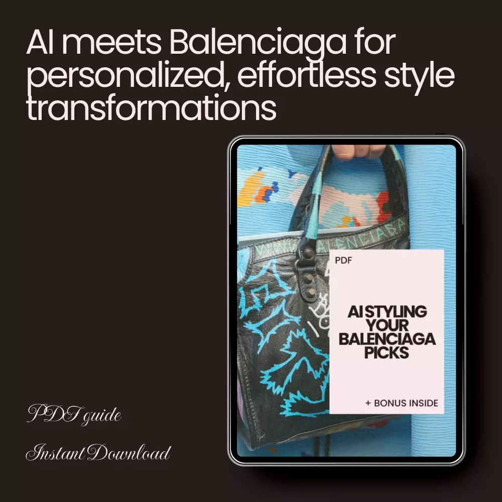 AI Styling Your Balenciaga Picks: The Ultimate Guide to Choosing Balenciaga Items with AI Help