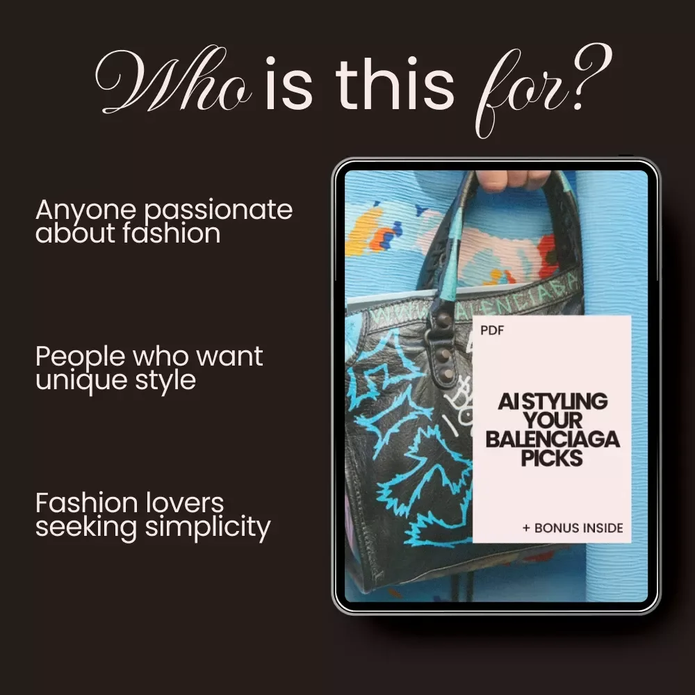 AI Styling Your Balenciaga Picks: The Ultimate Guide to Choosing Balenciaga Items with AI Help