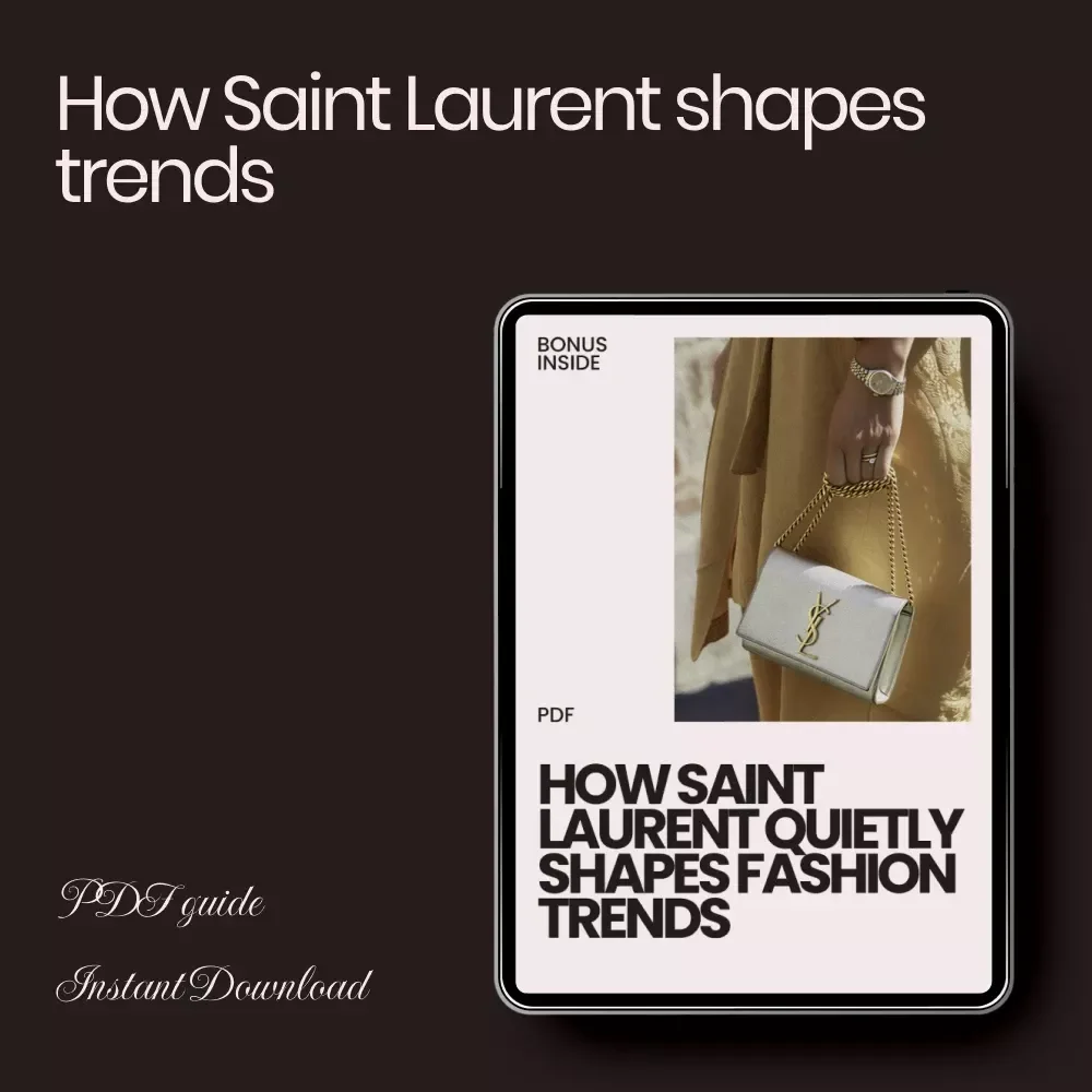 How Saint Laurent Quietly Shapes Fashion Trends – The Ultimate Guide to saint laurent influence on trends for Designers, Stylists & Trend Forecasters