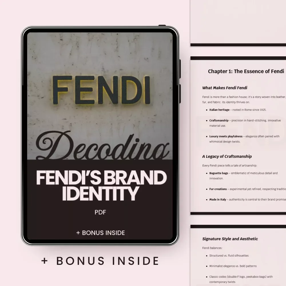 Decoding Fendi’s Brand Identity: A Comprehensive Guide to Fendi’s Aesthetic, Strategy, and Legacy