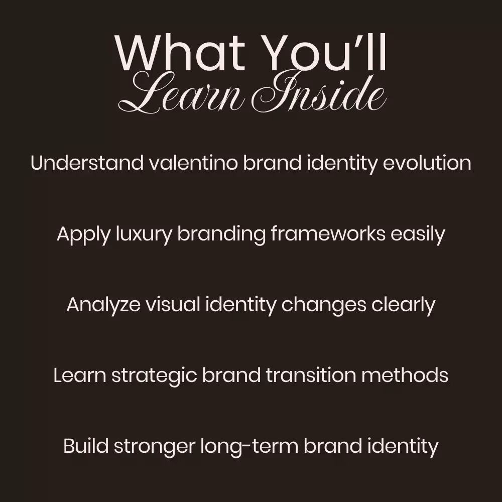 Evolution of Valentino Brand Identity – Complete valentino brand identity evolution eBook Guide for Fashion Branding, Luxury Strategy & Visual Identity Study