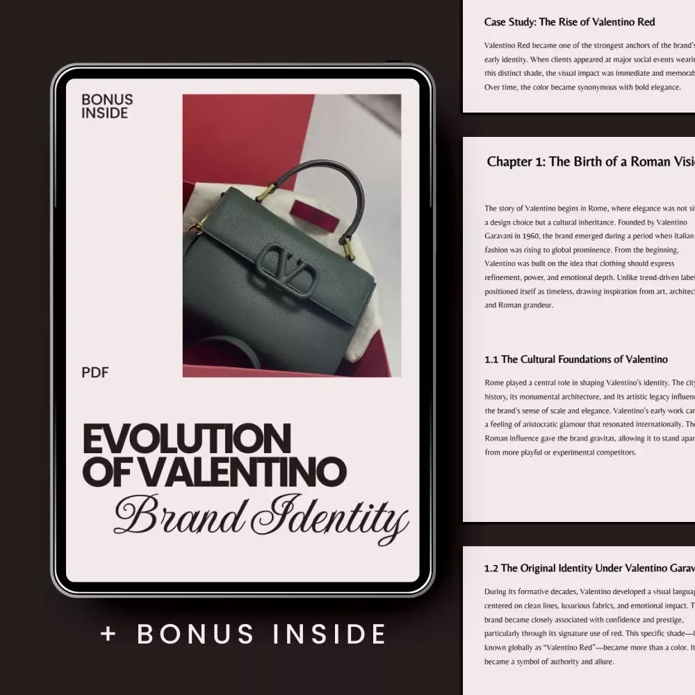 Evolution of Valentino Brand Identity – Complete valentino brand identity evolution eBook Guide for Fashion Branding, Luxury Strategy & Visual Identity Study