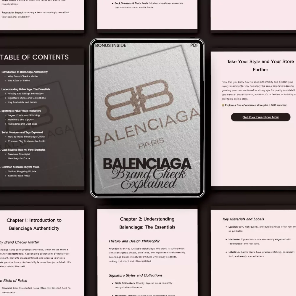 Balenciaga Brand Check Explained: Your Ultimate Guide to Spotting Fakes & Authenticating Luxury Pieces