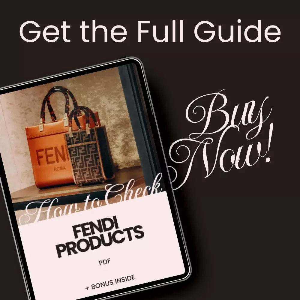 How to Check Fendi Products: The Ultimate eBook Guide for Spotting Authentic Fendi Brand Items