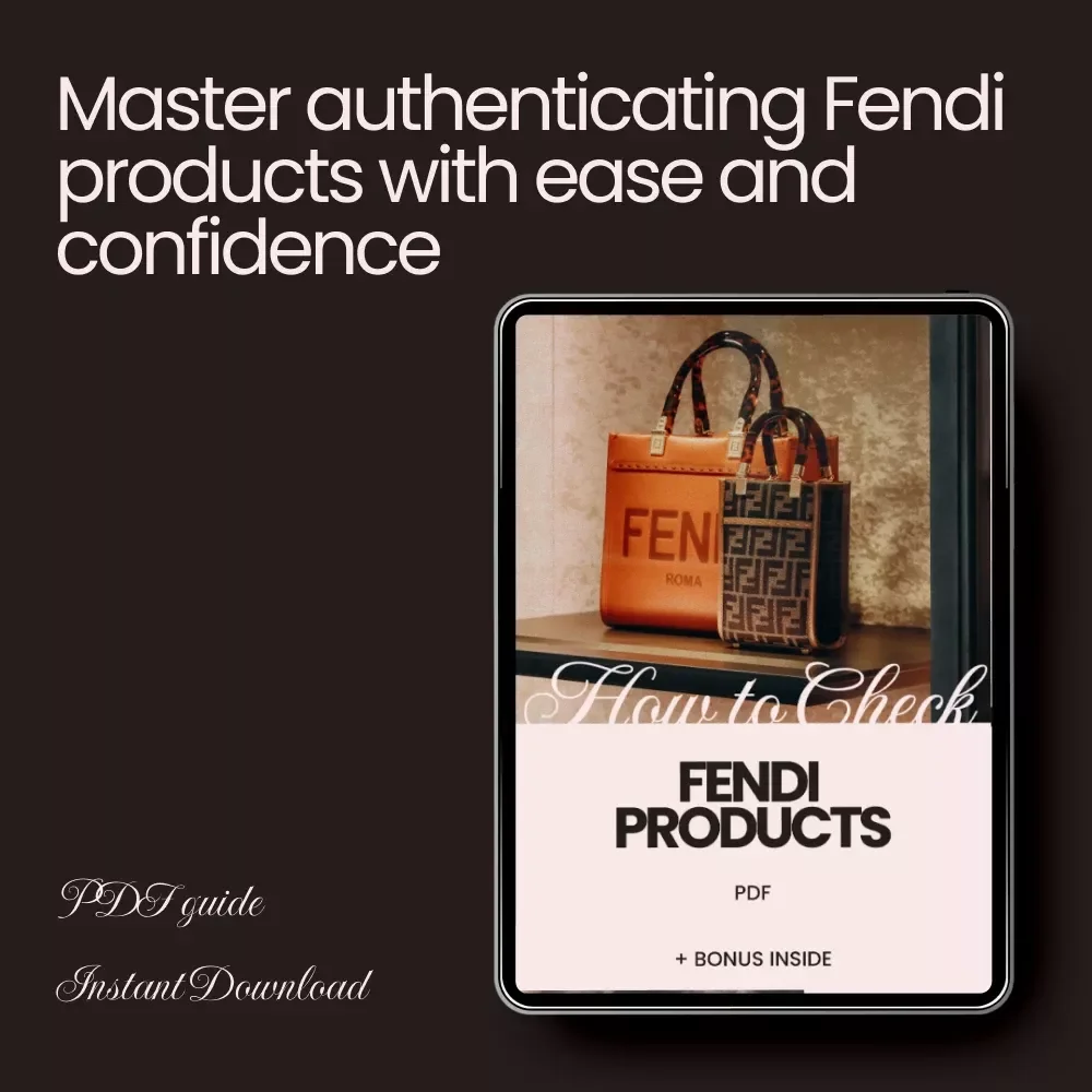 How to Check Fendi Products: The Ultimate eBook Guide for Spotting Authentic Fendi Brand Items