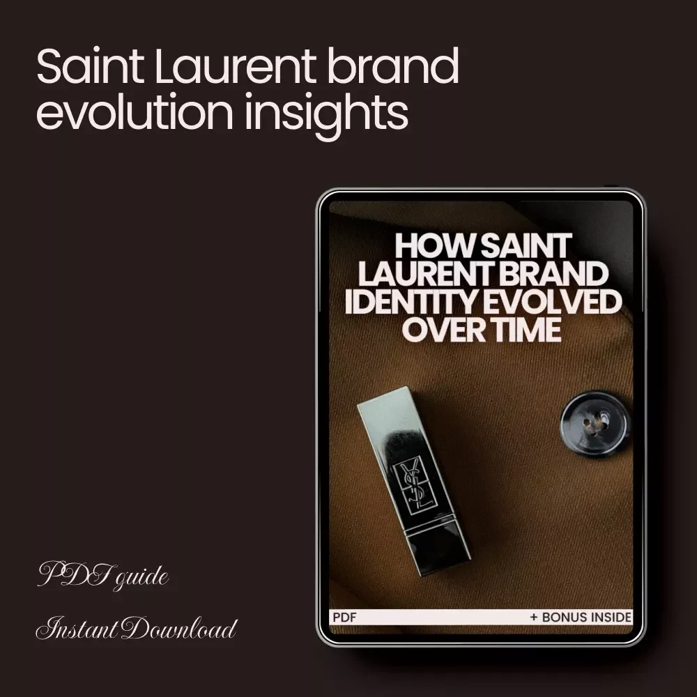 How Saint Laurent Brand Identity Evolved Over Time: A Comprehensive Guide to Saint Laurent's Brand Identity Evolution