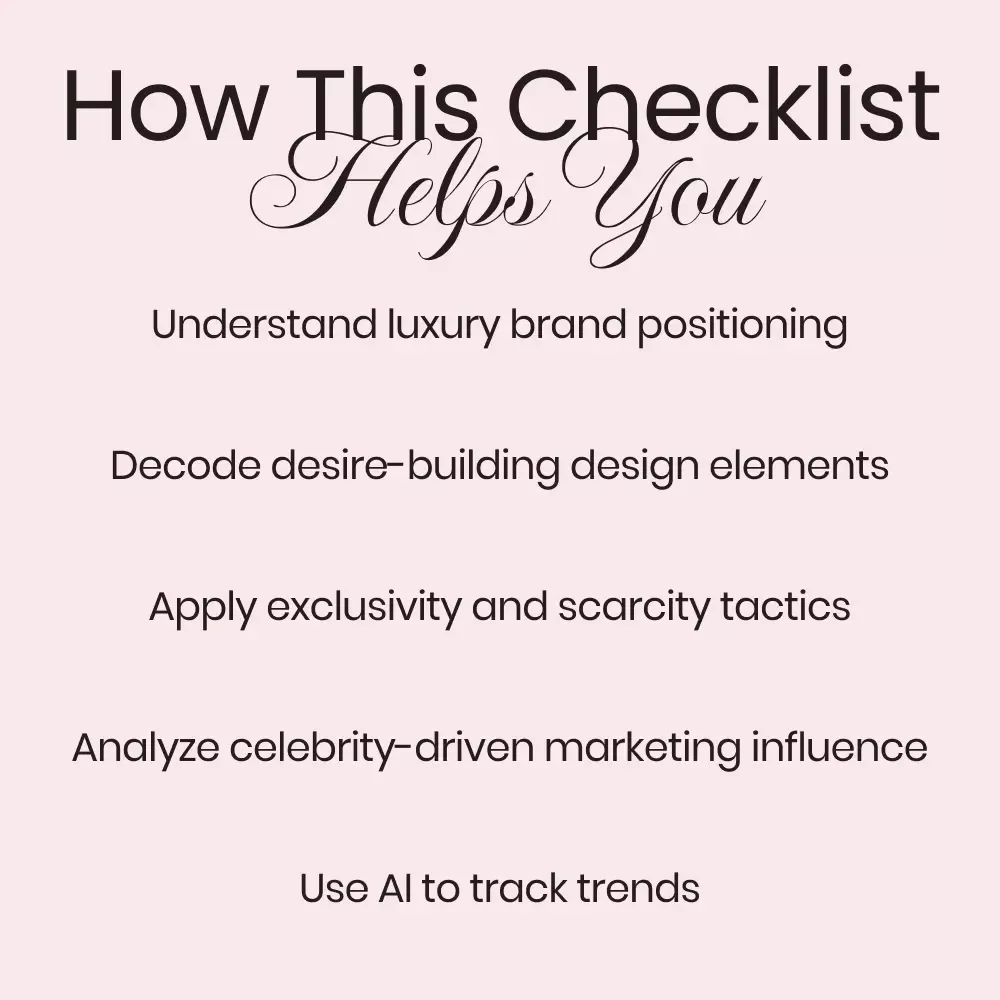 How Valentino Builds Desire and Status – Luxury Brand Strategy Checklist, Fashion Marketing Guide, Designer Influence & Prestige Blueprint Digital Download