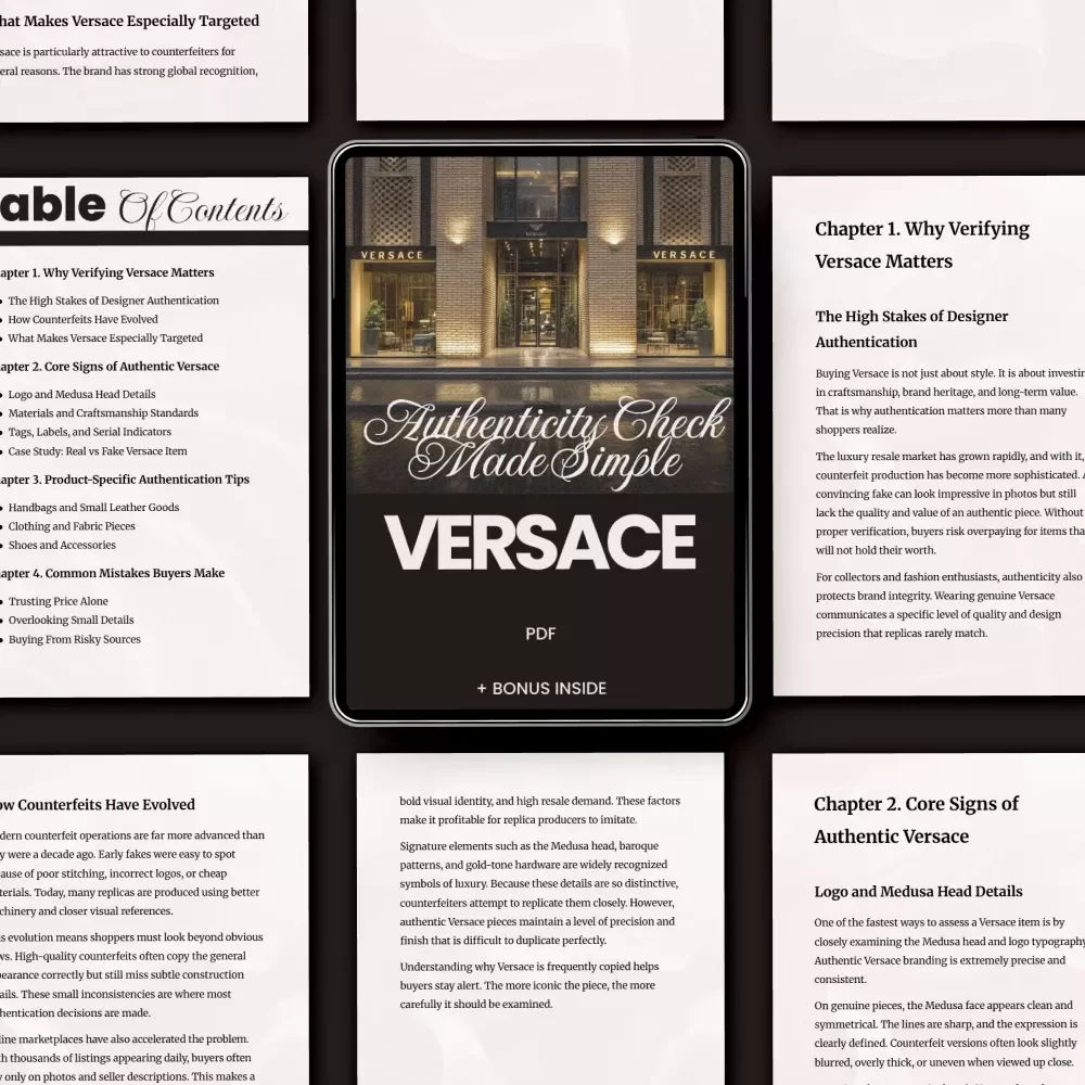 Versace Authenticity Check Made Simple: Your Ultimate Guide to Verifying Genuine Versace Items