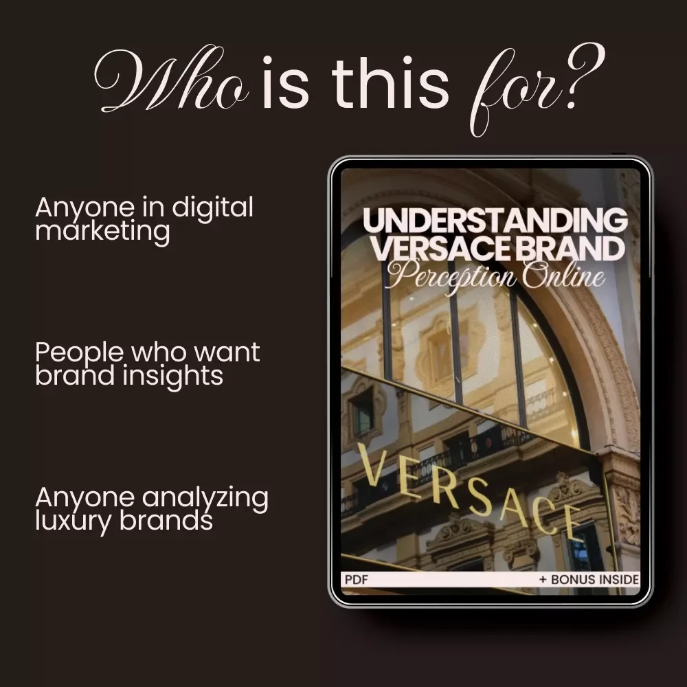 Understanding Versace Brand Perception Online – Digital Download Checklist for Luxury Fashion Analysis