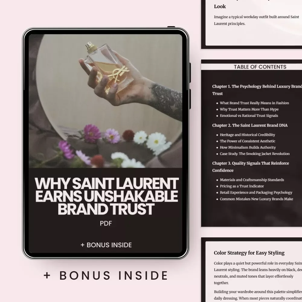 Why Saint Laurent Earns Unshakable Brand Trust: A Deep Dive into Luxury Brand Success