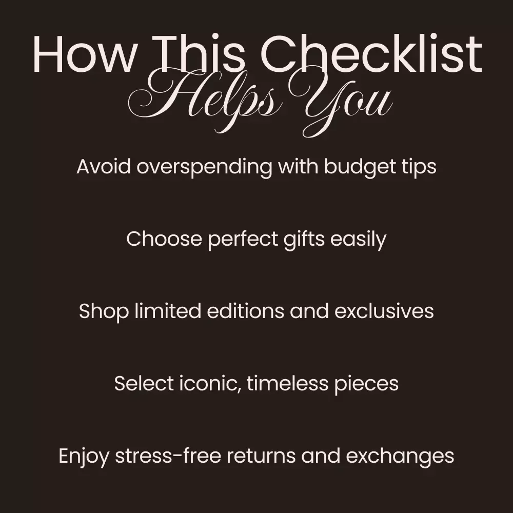Master the Art of Versace Gifting: A Step-by-Step Checklist for Perfect Gift Selection