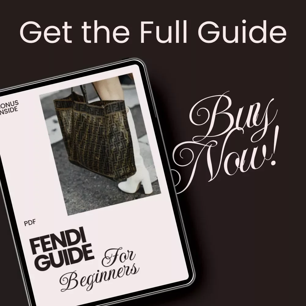 Fendi Guide for Beginners | fendi style guide for beginners | Luxury Fashion eBook & Wardrobe Styling Guide Digital Download