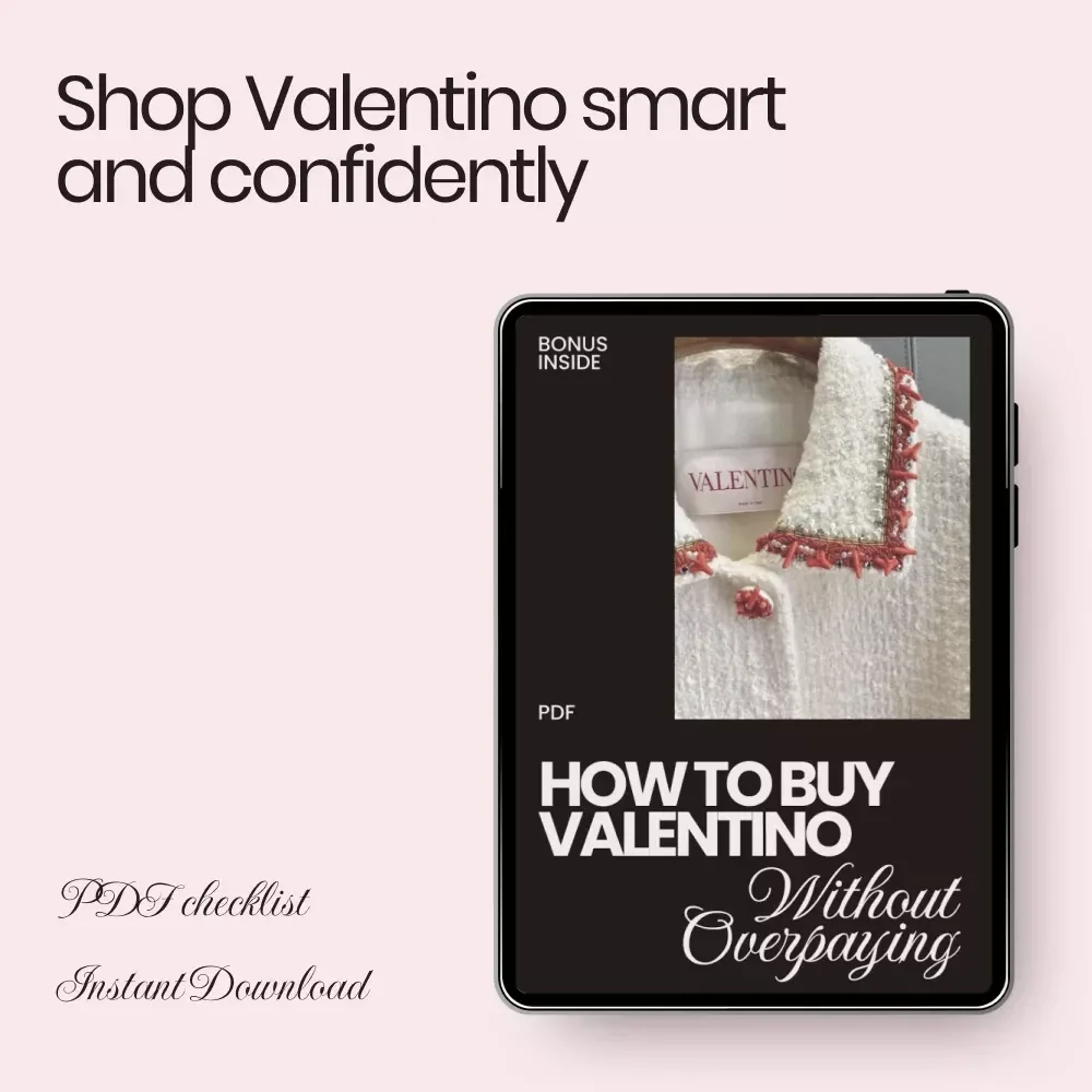 How to Buy Valentino Without Overpaying – Luxury Shopping Checklist, Designer Authenticity Guide, Smart Fashion Investment Digital Download, How to Buy Valentino Without Overpaying