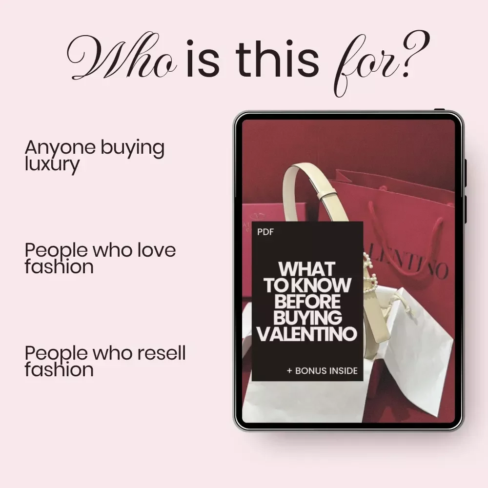 What to Know Before Buying Valentino – Luxury Designer Checklist | what to know before buying valentino Digital Download Guide for Smart Fashion Investments