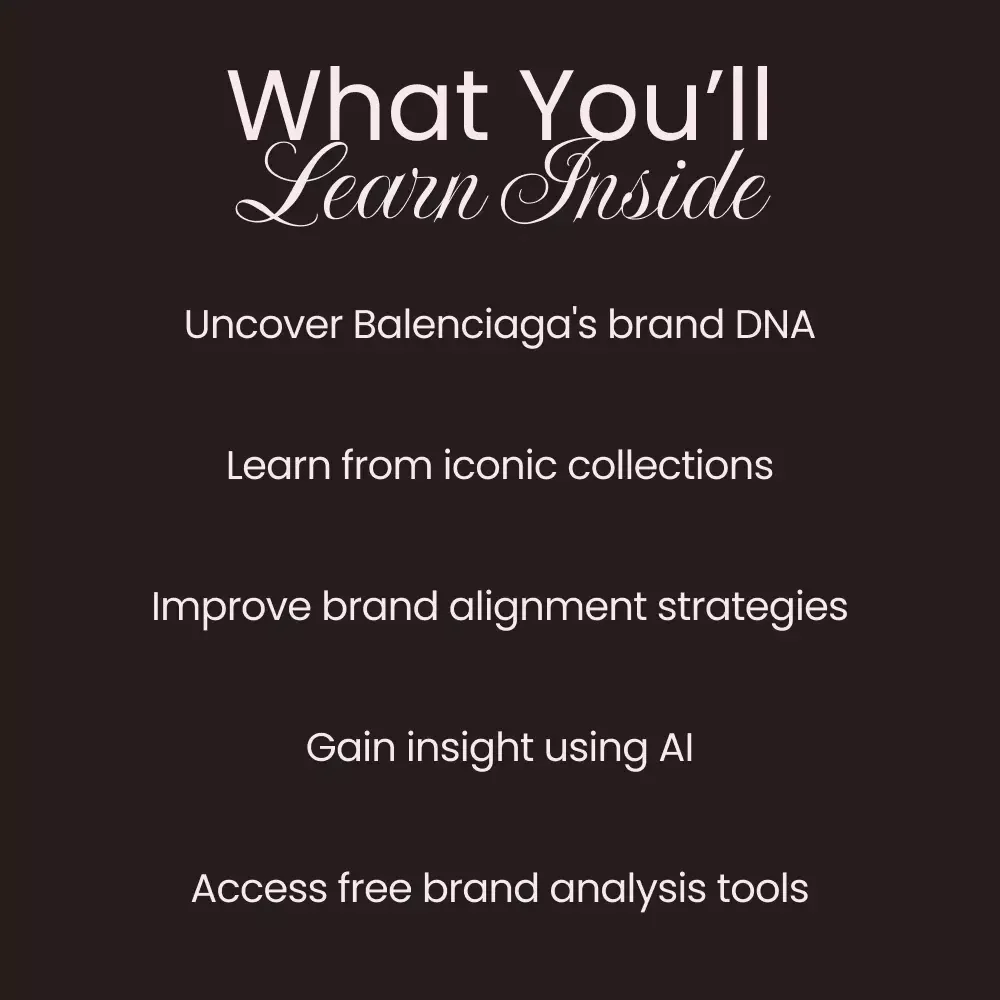 Balenciaga Brand Image Guide: Understanding the Legacy, Aesthetic, and Influence of Balenciaga