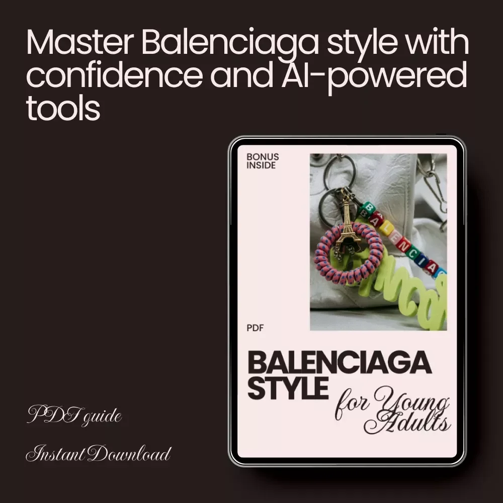 Balenciaga Style for Young Adults: A Guide to Living the Balenciaga Lifestyle with Confidence and Flair