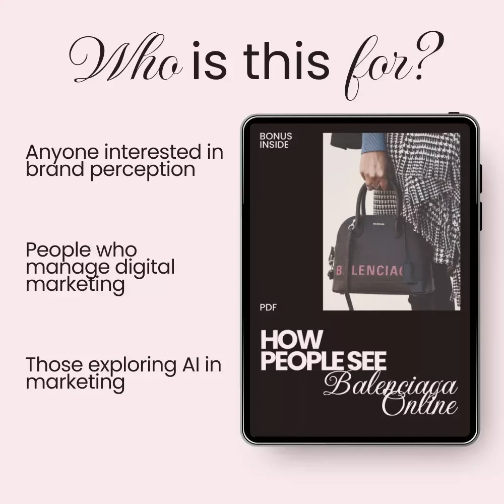 How People See Balenciaga Online: A Comprehensive Guide to Brand Perception