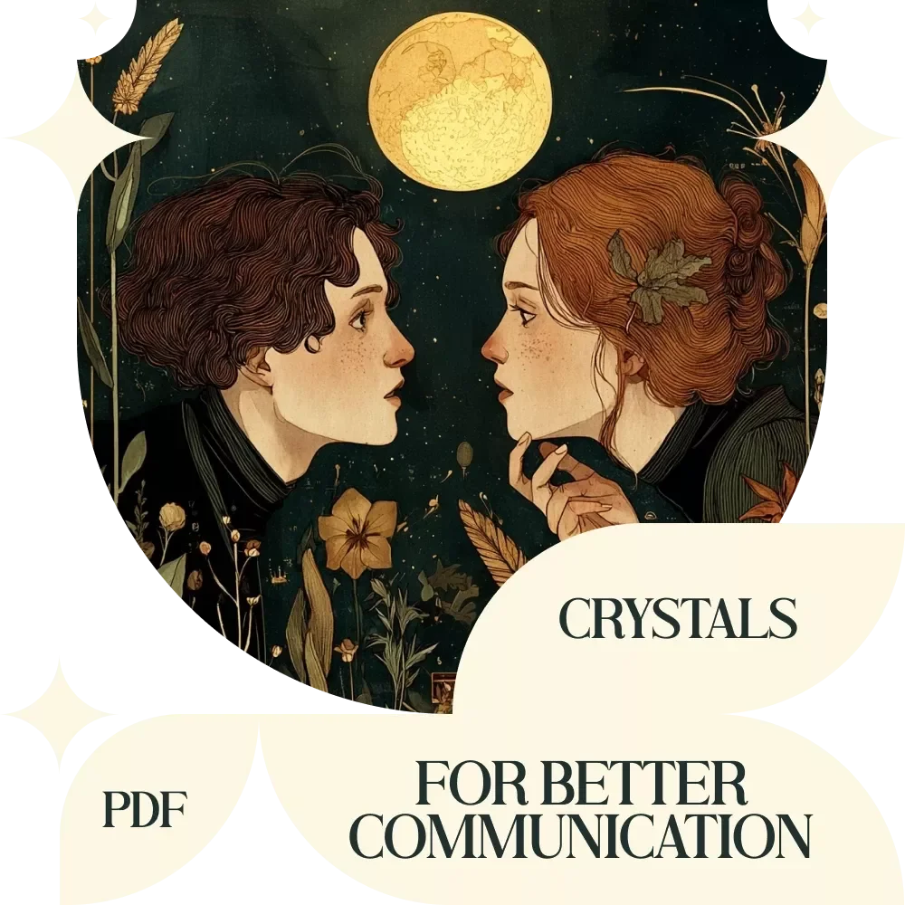 Crystals for Better Communication Guide – Crystals That Help with Communication Skills, Voice Confidence, Speaking Clarity, Digital Download eBook