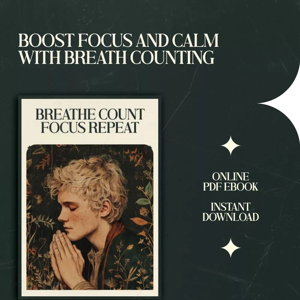 Breathe Count Focus Repeat: Guided Meditation Routine Using Breath Counting for Mindfulness, Focus, and Daily Calm