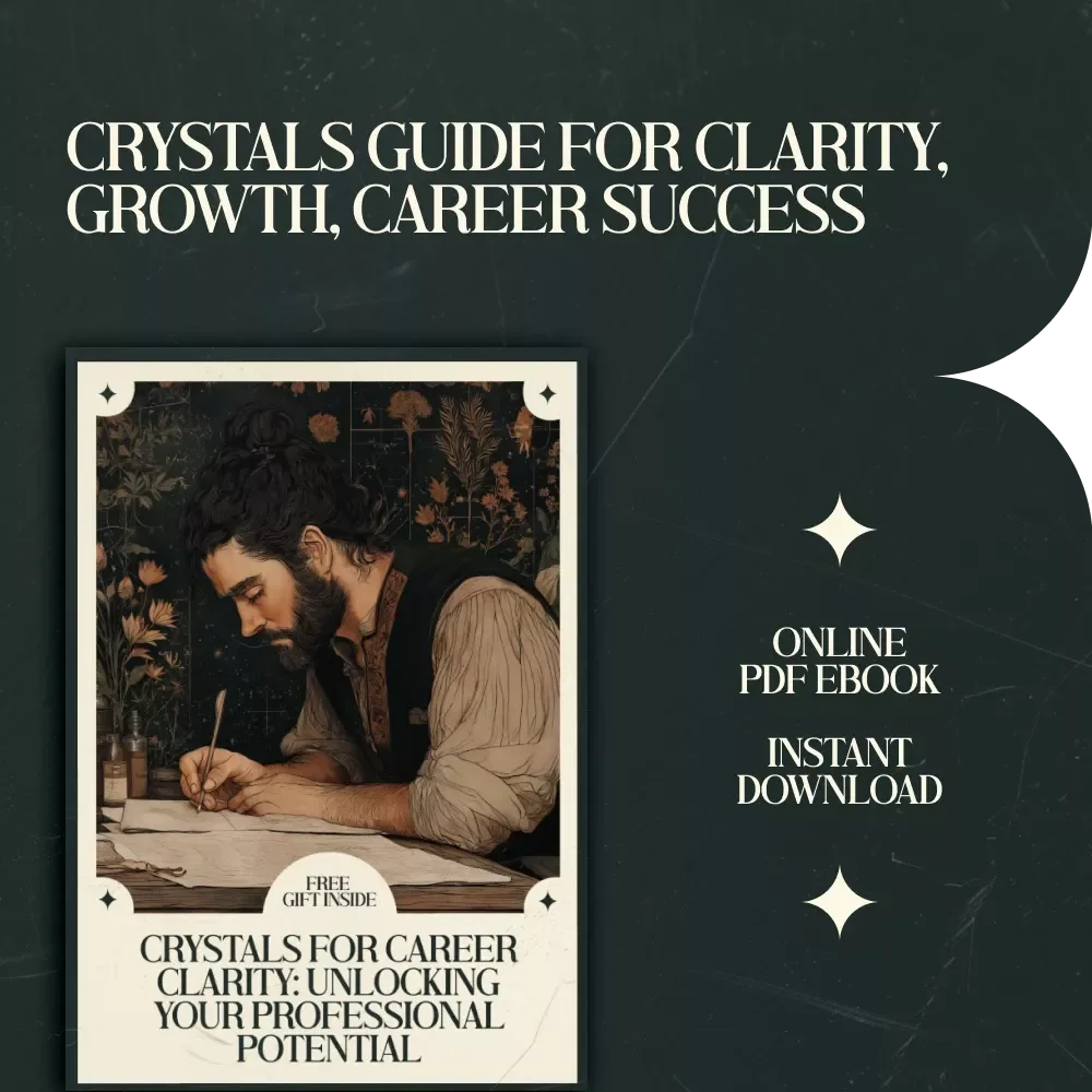 Crystals for Career Clarity: Unlocking Your Professional Potential – Guide to Crystals That Help with Career Success, Manifest Opportunities & Boost Confidence