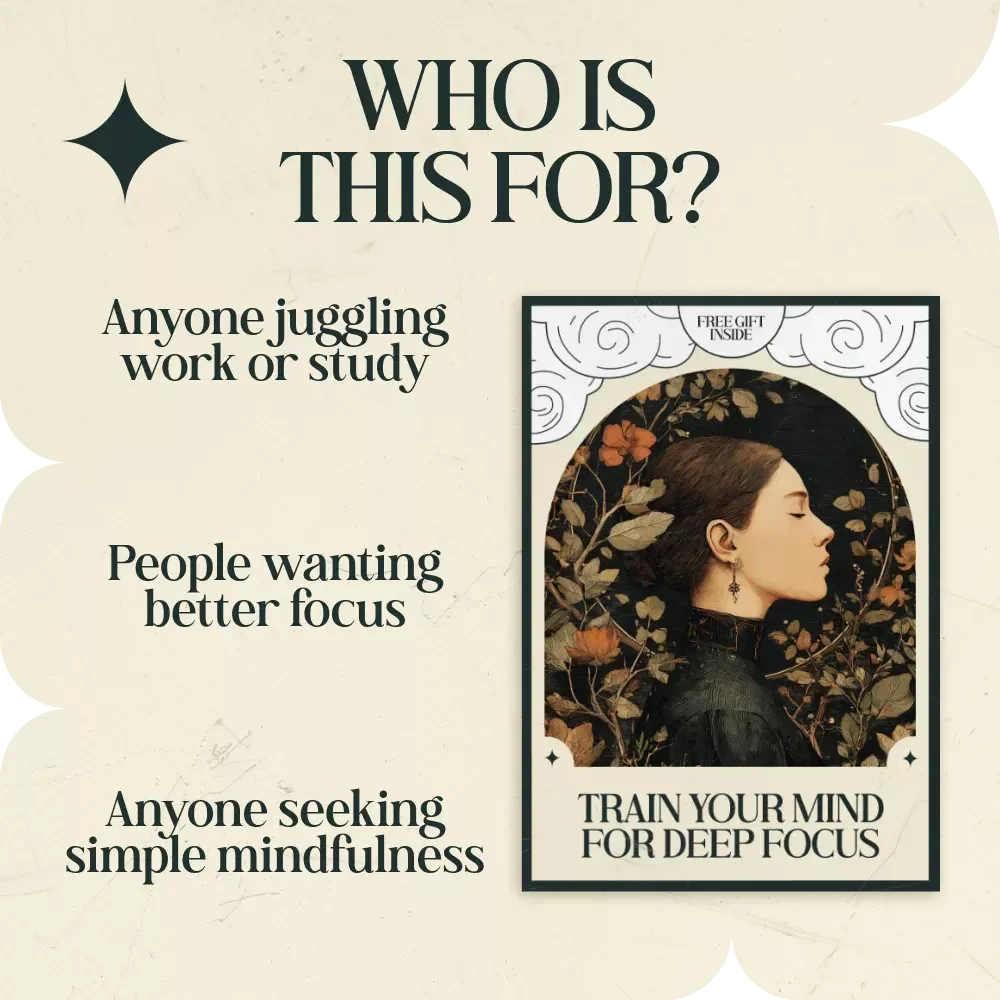 Train Your Mind for Deep Focus: Meditation Routine for Focus and Productivity Guide
