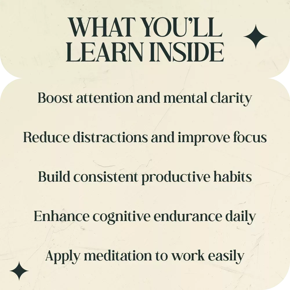 Train Your Mind for Deep Focus: Meditation Routine for Focus and Productivity Guide