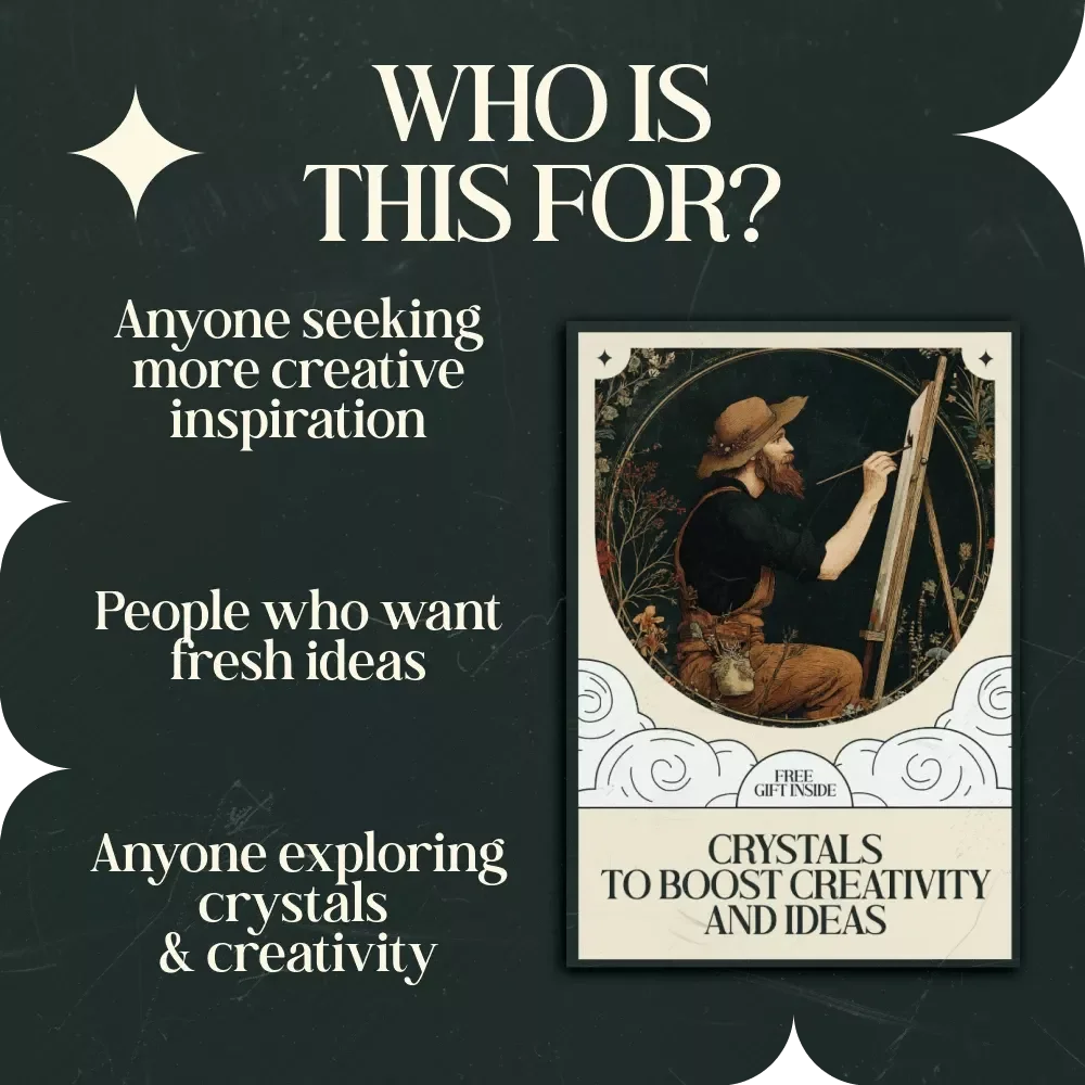 Crystals to Boost Creativity and Ideas – A Complete Guide to Crystals That Support Creativity and Ideas, Inspiration, Focus & AI-Enhanced Creative Flow