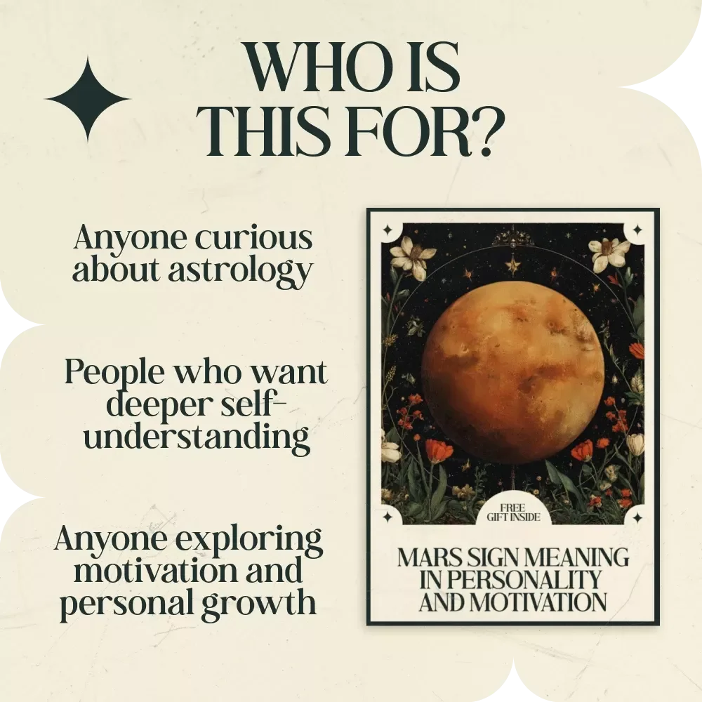 Mars Sign Meaning in Personality and Motivation Guide | Astrology Mars Sign Guide, Birth Chart Mars Interpretation, Motivation & Personality Astrology eBook Digital Download