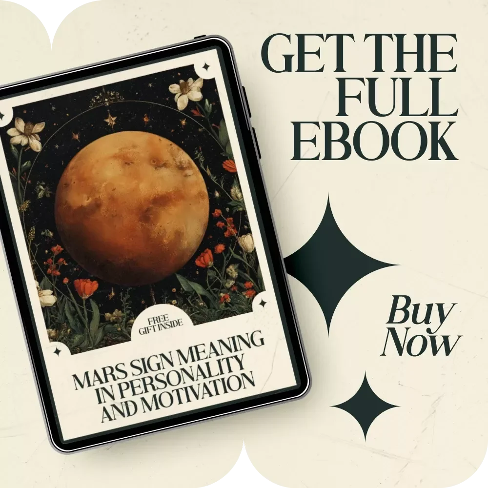 Mars Sign Meaning in Personality and Motivation Guide | Astrology Mars Sign Guide, Birth Chart Mars Interpretation, Motivation & Personality Astrology eBook Digital Download