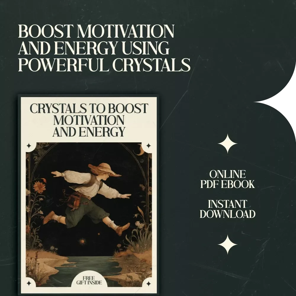 Crystals to Boost Motivation and Energy – A Complete Guide to Crystals That Help with Motivation and Energy, Daily Rituals, and AI-Enhanced Manifestation Practices