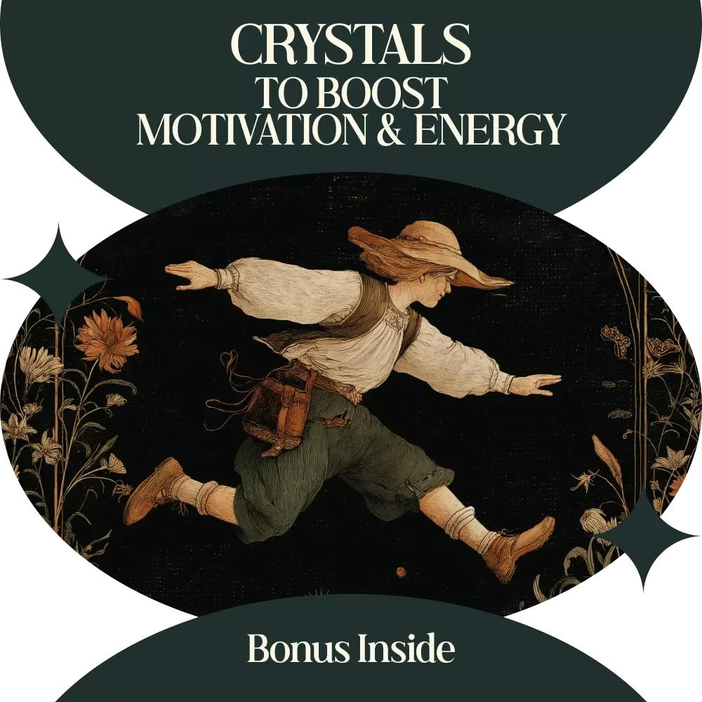 Crystals to Boost Motivation and Energy – A Complete Guide to Crystals That Help with Motivation and Energy, Daily Rituals, and AI-Enhanced Manifestation Practices