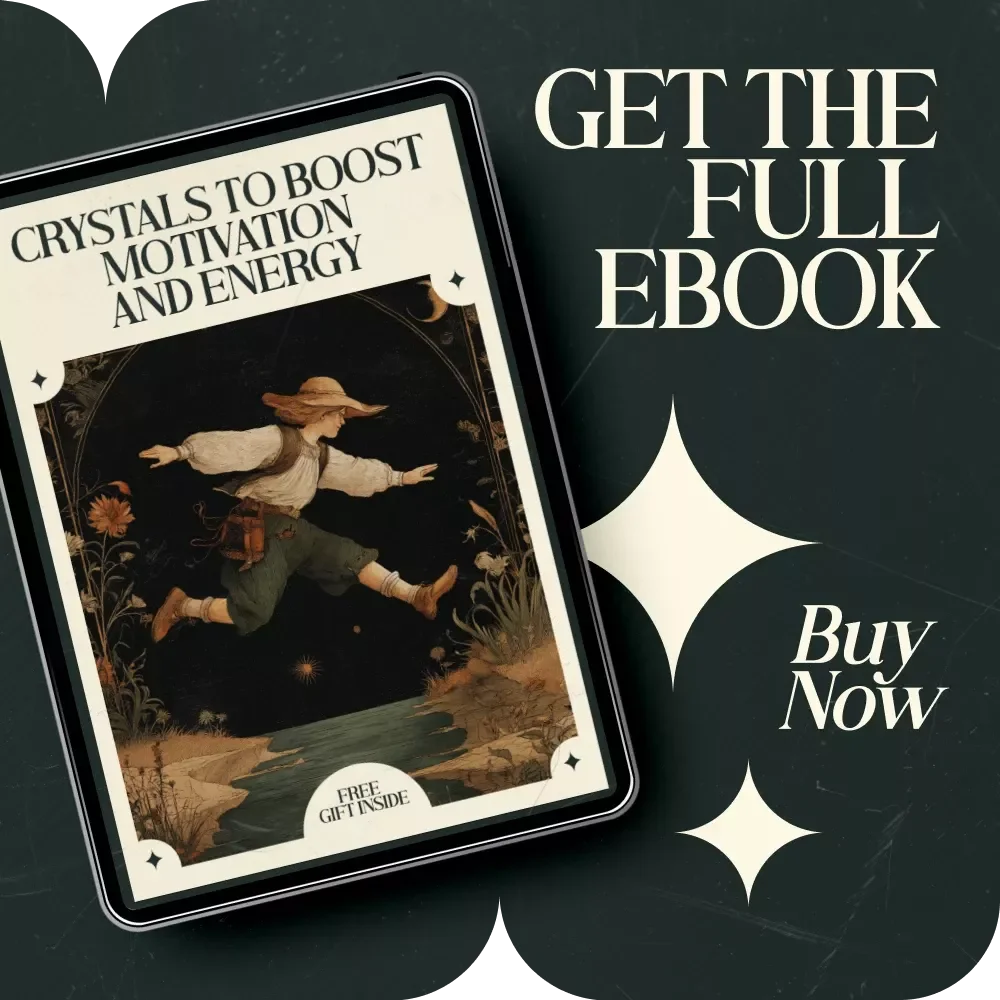 Crystals to Boost Motivation and Energy – A Complete Guide to Crystals That Help with Motivation and Energy, Daily Rituals, and AI-Enhanced Manifestation Practices