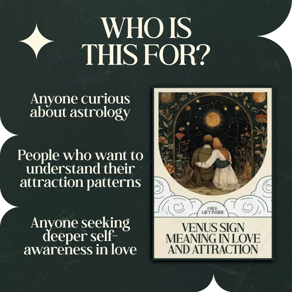 Venus Sign Meaning in Love and Attraction – Astrology Love Guide, Venus Sign Compatibility Workbook, Relationship Astrology eBook, Birth Chart Love Meaning, Dating & Attraction Astrology Guide